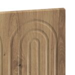 vidaXL Hlavová doska na stenu ALKMAAR Dub artisan Kompozitné drevo – Obrázok 6