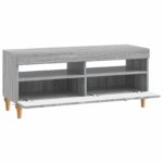 vidaXL LED TV kabinet Sivý Sonoma Kompozitné drevo – Obrázok 3