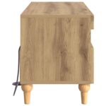 vidaXL LED TV kabinet Dub artisan Kompozitné drevo – Obrázok 5