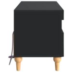 vidaXL LED TV kabinet Čierna Kompozitné drevo – Obrázok 5