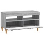 vidaXL LED TV kabinet Sivý Sonoma Kompozitné drevo – Obrázok 3