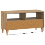 vidaXL LED TV kabinet Dub artisan Kompozitné drevo – Obrázok 6