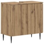 vidaXL Kúpeľňová skrinka pod umývadlo ZWOLLE Dub artisan