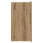 vidaXL Kúpeľňová nástenná skriňa ZWOLLE Dub artisan 30 x 31 x 63 cm – Obrázok 4