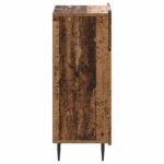 vidaXL Kúpeľňová úložná skriňa ZWOLLE Staré drevo 30 x 31 x 79,5 cm – Obrázok 4