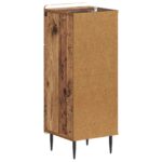 vidaXL Kúpeľňová úložná skriňa ZWOLLE Staré drevo 30 x 31 x 79,5 cm – Obrázok 5