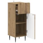 vidaXL Kúpeľňová úložná skriňa ZWOLLE Dub artisan 30 x 31 x 79,5 cm – Obrázok 2