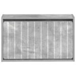vidaXL Nástenný botník ZWOLLE 71 x 17 x 43 cm Kompozitné drevo – Obrázok 3