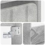 vidaXL Nástenný botník ZWOLLE 71 x 17 x 43 cm Kompozitné drevo – Obrázok 6