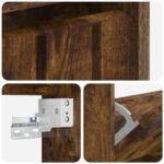 vidaXL Nástenný botník ZWOLLE 71 x 17 x 43 cm Kompozitné drevo – Obrázok 6