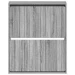 vidaXL Nástenný botník ZWOLLE 71 x 17 x 86 cm Kompozitné drevo – Obrázok 3