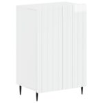 vidaXL Skriňa na topánky ZWOLLE 59,5 x 39,5 x 91,5 cm Kompozitné drevo