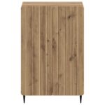 vidaXL Skriňa na topánky ZWOLLE 59,5 x 39,5 x 91,5 cm Kompozitné drevo – Obrázok 3