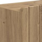 vidaXL Skriňa na topánky ZWOLLE 59,5 x 39,5 x 91,5 cm Kompozitné drevo – Obrázok 7