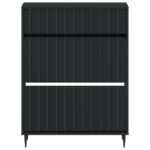 vidaXL Skriňa na topánky ZWOLLE 78 x 24 x 103 cm Kompozitné drevo – Obrázok 3