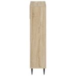 vidaXL Skriňa na topánky ZWOLLE 78 x 24 x 103 cm Kompozitné drevo – Obrázok 4