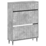 vidaXL Skriňa na topánky ZWOLLE 78 x 24 x 103 cm Kompozitné drevo
