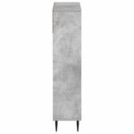 vidaXL Skriňa na topánky ZWOLLE 78 x 24 x 103 cm Kompozitné drevo – Obrázok 4