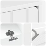 vidaXL Skriňa na topánky ZWOLLE 78 x 24 x 103 cm Kompozitné drevo – Obrázok 6