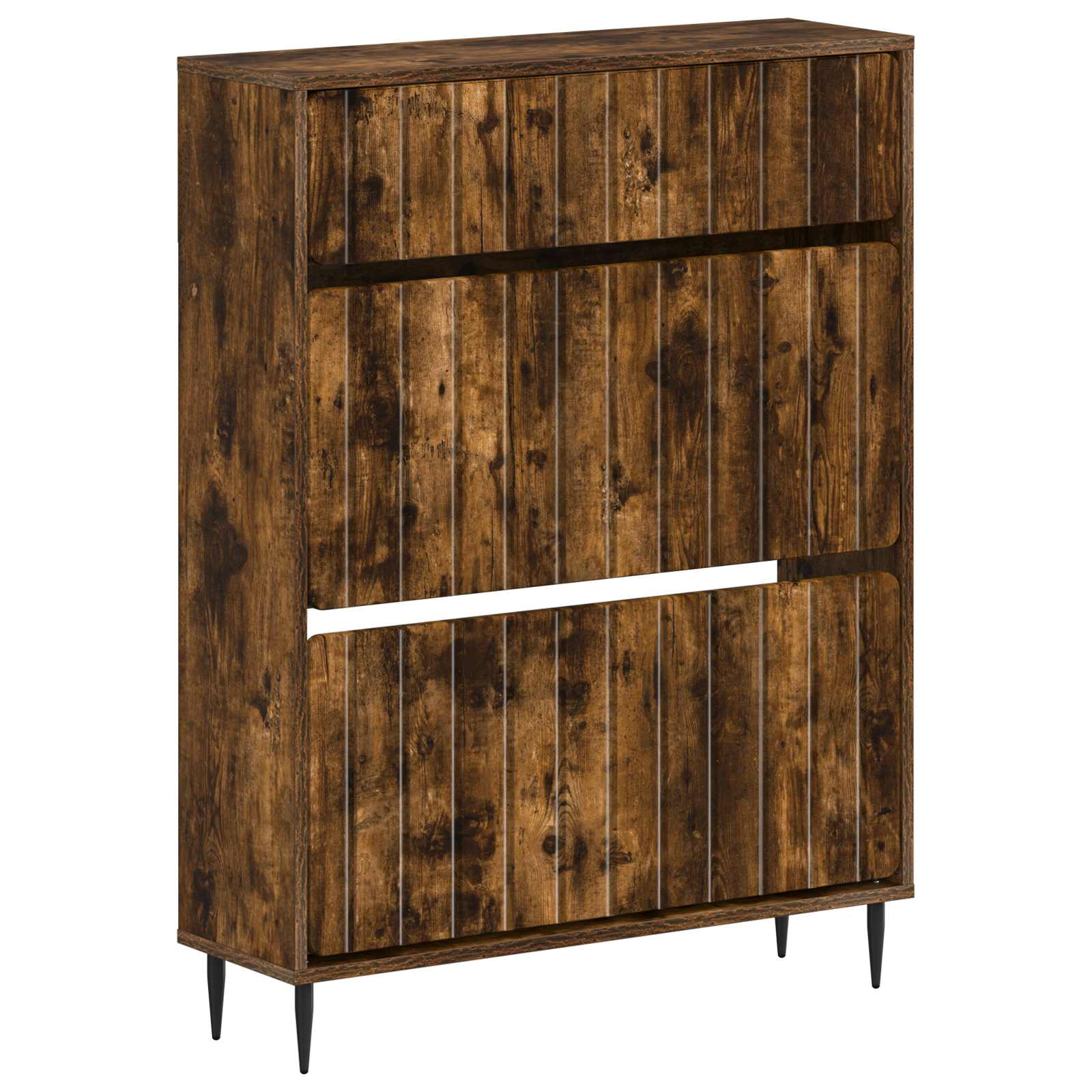 896440_1.jpg vidaXL Skriňa na topánky ZWOLLE 78 x 24 x 103 cm Kompozitné drevo – Obrázok 1