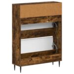 vidaXL Skriňa na topánky ZWOLLE 78 x 24 x 103 cm Kompozitné drevo – Obrázok 5