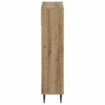 vidaXL Skriňa na topánky ZWOLLE 78 x 24 x 103 cm Kompozitné drevo – Obrázok 4