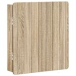 vidaXL Skriňa na terč ZWOLLE Dub sonoma 52,5 x 10,5 x 57,5 cm – Obrázok 3