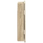 vidaXL Skriňa na terč ZWOLLE Dub sonoma 52,5 x 10,5 x 57,5 cm – Obrázok 4