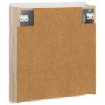 vidaXL Skriňa na terč ZWOLLE Dub sonoma 52,5 x 10,5 x 57,5 cm – Obrázok 5