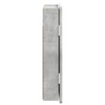 vidaXL Skriňa na terč ZWOLLE Betónovo sivá 52,5 x 10,5 x 57,5 cm – Obrázok 4
