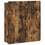 vidaXL Skriňa na terč ZWOLLE Dymový dub 52,5 x 10,5 x 57,5 cm – Obrázok 3