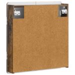 vidaXL Skriňa na terč ZWOLLE Dymový dub 52,5 x 10,5 x 57,5 cm – Obrázok 5