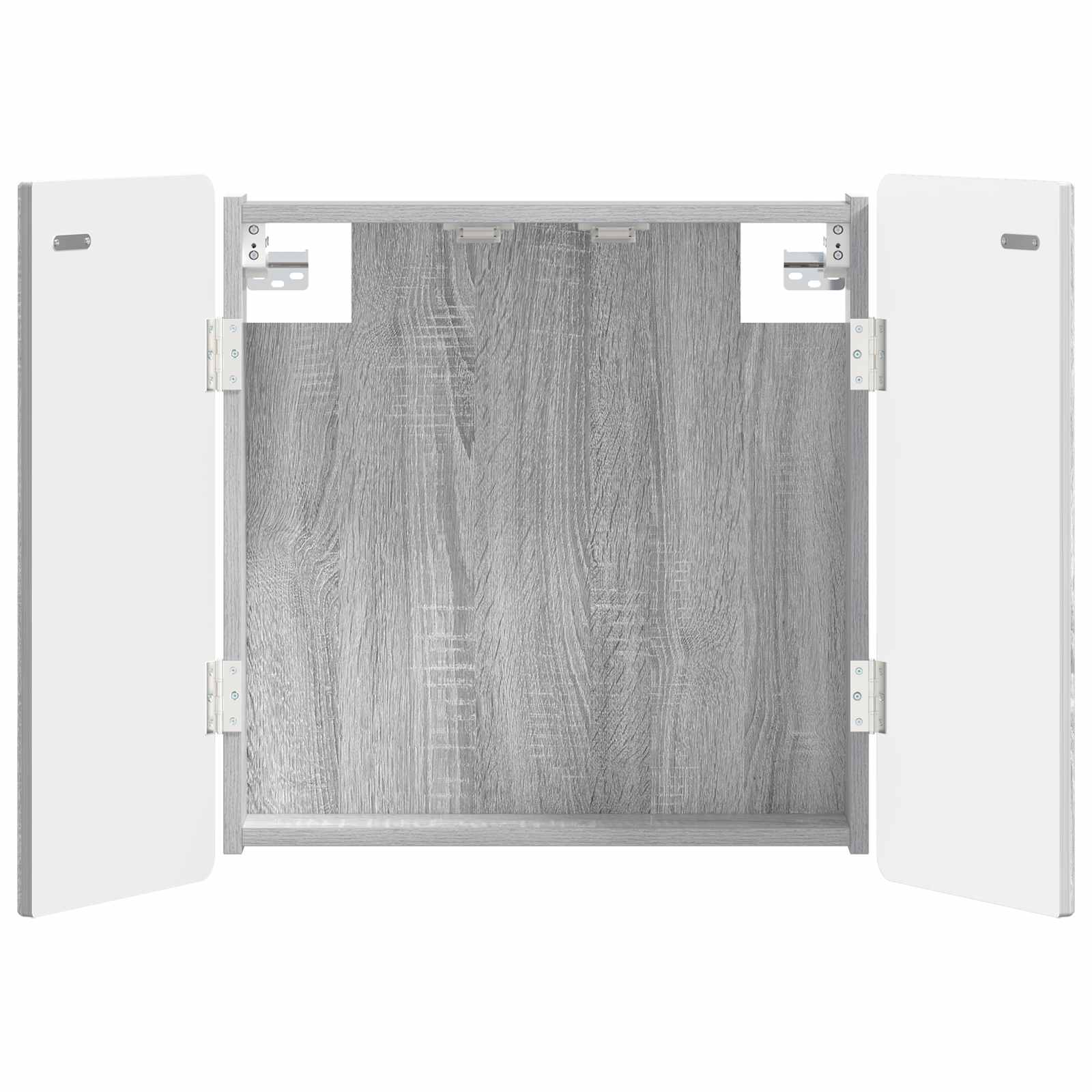 896451_1.jpg vidaXL Skriňa na terč ZWOLLE Sivý Sonoma 52,5 x 10,5 x 57,5 cm – Obrázok 1