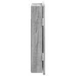 vidaXL Skriňa na terč ZWOLLE Sivý Sonoma 52,5 x 10,5 x 57,5 cm – Obrázok 4