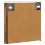vidaXL Skriňa na terč ZWOLLE Staré drevo 52,5 x 10,5 x 57,5 cm – Obrázok 5