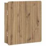 vidaXL Skriňa na terč ZWOLLE Dub artisan 52,5 x 10,5 x 57,5 cm – Obrázok 3