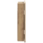 vidaXL Skriňa na terč ZWOLLE Dub artisan 52,5 x 10,5 x 57,5 cm – Obrázok 4