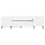 vidaXL LED TV kabinet Biela Kompozitné drevo – Obrázok 4