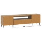 vidaXL LED TV kabinet Dub artisan Kompozitné drevo – Obrázok 6
