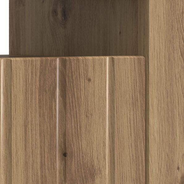 vidaXL LED TV kabinet Dub artisan Kompozitné drevo – Obrázok 7