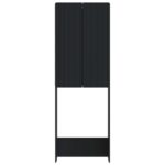 vidaXL Toaletná skriňa ZWOLLE Čierna 66 x 25,5 x 190 cm – Obrázok 3
