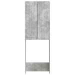 vidaXL Toaletná skriňa ZWOLLE Betónovo sivá 66 x 25,5 x 190 cm – Obrázok 3