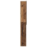 vidaXL Toaletná skriňa ZWOLLE Staré drevo 66 x 25,5 x 190 cm – Obrázok 4