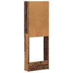 vidaXL Toaletná skriňa ZWOLLE Staré drevo 66 x 25,5 x 190 cm – Obrázok 5