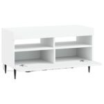 vidaXL LED TV kabinet Biela Kompozitné drevo – Obrázok 3