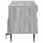 vidaXL LED TV kabinet Sivý Sonoma Kompozitné drevo – Obrázok 5