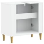 vidaXL Kúpeľňová skrinka pod umývadlo ARNHEM Biela 59,5 x 31,5 x 59 cm – Obrázok 5