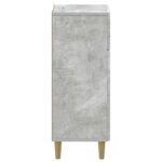 vidaXL Kúpeľňová úložná skriňa ARNHEM Betónovo sivá 30 x 31 x 80 cm – Obrázok 4