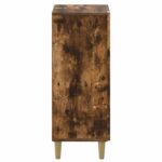 vidaXL Kúpeľňová úložná skriňa ARNHEM Dymový dub 30 x 31 x 80 cm – Obrázok 4