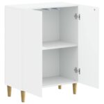 vidaXL Kúpeľňová úložná skriňa ARNHEM Biela 59,5 x 31 x 80 cm – Obrázok 2